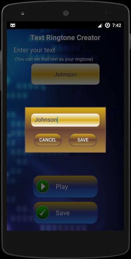 Text Ringtone Creator 6 تصوير الشاشة