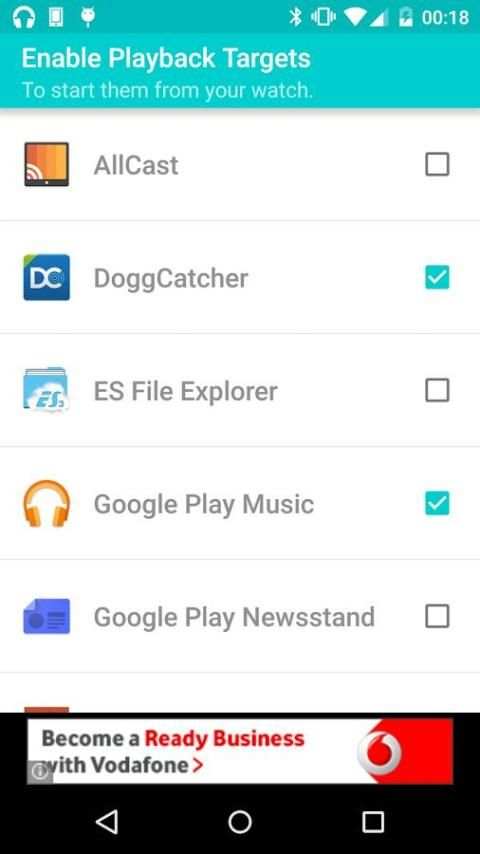 Playback Starter For Wear screenshot 2
