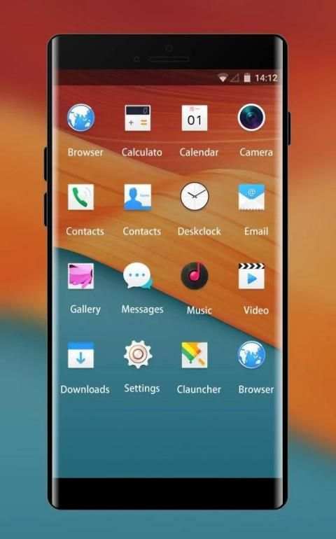ColorOS Launcher Theme for Oppo F3 Wallpaper screenshot 3