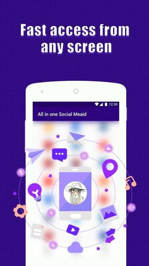 Social Message screenshot 1