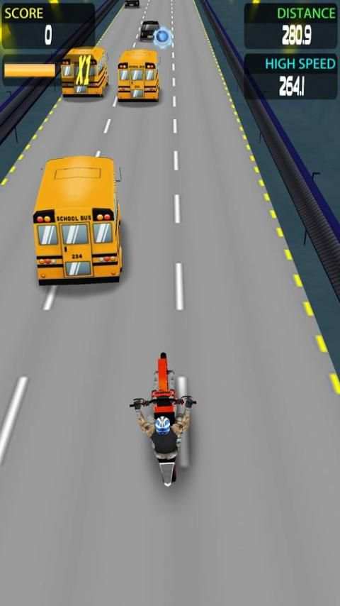 Moto Racing 3D скриншот 2