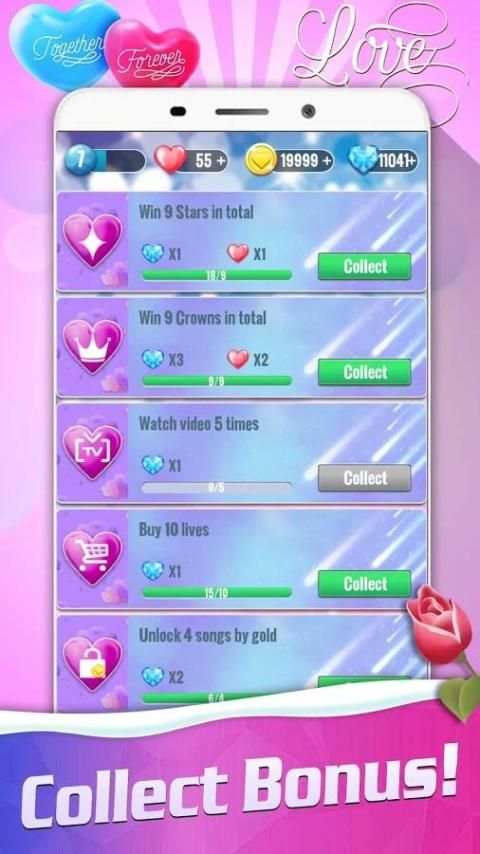 Piano Music Tiles 2: Romance screenshot 1