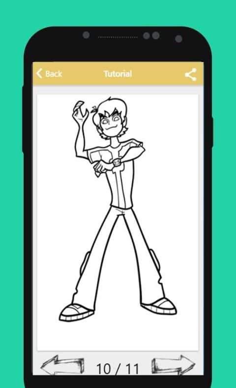 How To Draw Ben 10 Characters скриншот 2