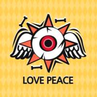 LOVE PEACE Atom Theme on 9Apps