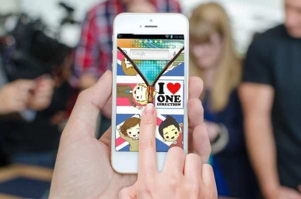 One Direction Zip Screen Lock скриншот 2