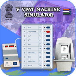 VVPAT Electronic Voting Machine Simulator icon