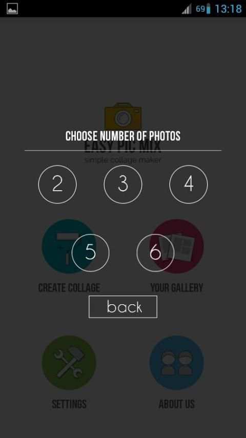 Easy Pic Mix - Collage Maker स्क्रीनशॉट 13
