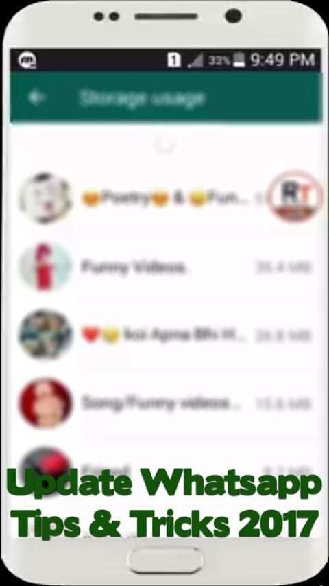 New: update watsapp messenger 2017 tips screenshot 1