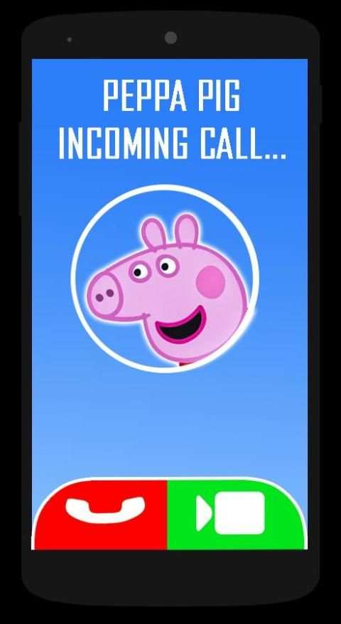 Fake Call From Peppa 2 تصوير الشاشة