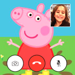 Fake Call From Peppa أيقونة