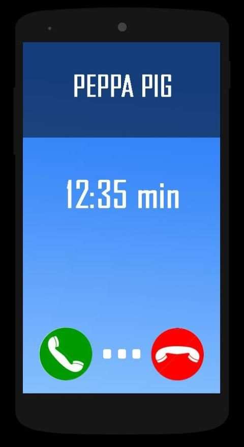 Fake Call From Peppa 1 تصوير الشاشة