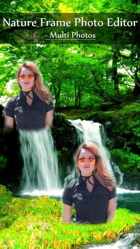 Nature Frame Photo Editor - Blend Me Collage скриншот 2