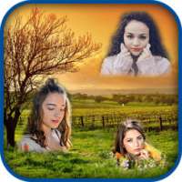 Nature Frame Photo Editor - Blend Me Collage