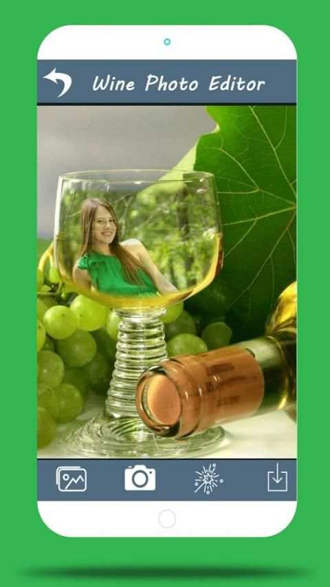 wine glass photo editor screenshot 5