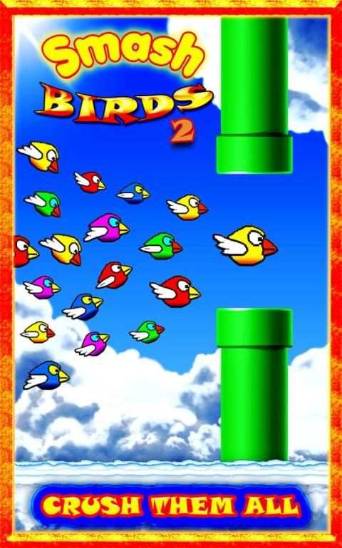 Smash Birds 2: Free Cool Game स्क्रीनशॉट 1