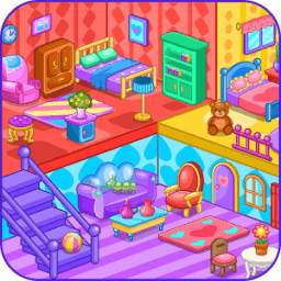 Doll house decoration game