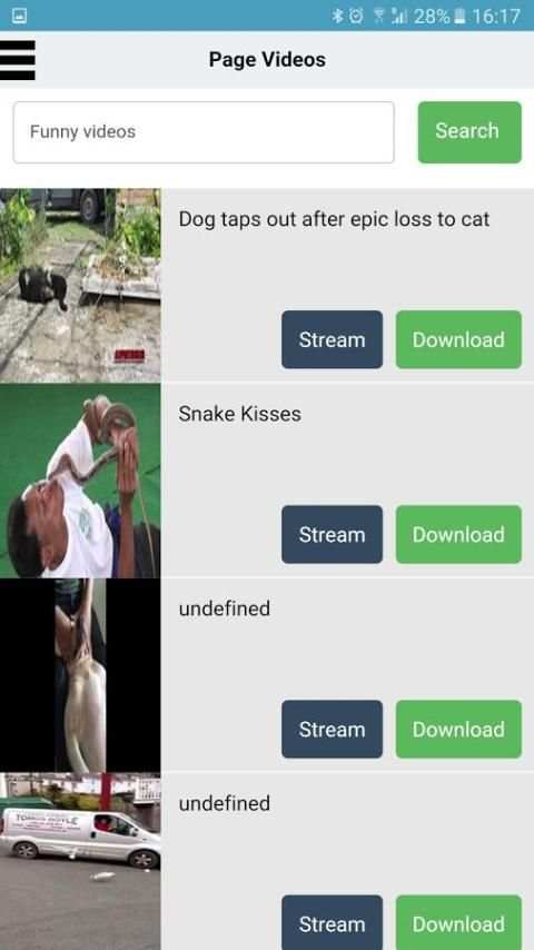 Video Downloader For Facebook स्क्रीनशॉट 2
