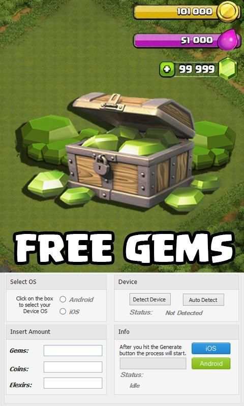 * COC GEMS TRICKS & TIPS screenshot 2