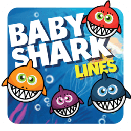 Baby Shark Lines Game иконка