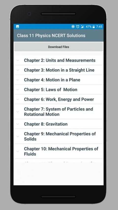 Class 11 Physics NCERT Solutions screenshot 5