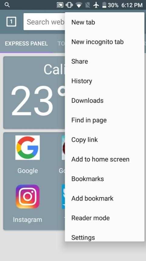 Fast and Secure Browser скриншот 3