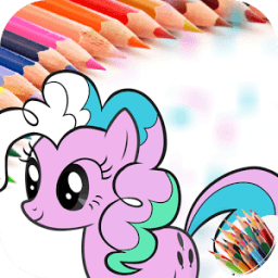 Coloring book for Little Pony иконка