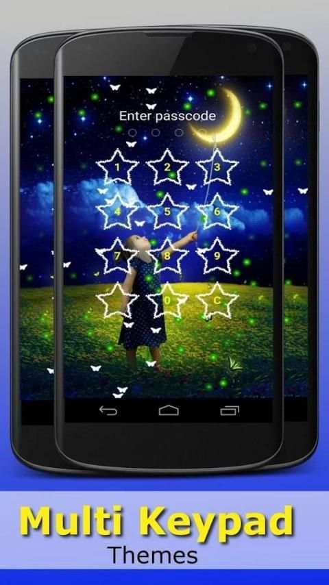 Lockscreen - Butterfly&Firefly screenshot 2