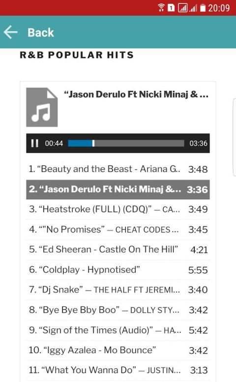 Music RnB screenshot 3