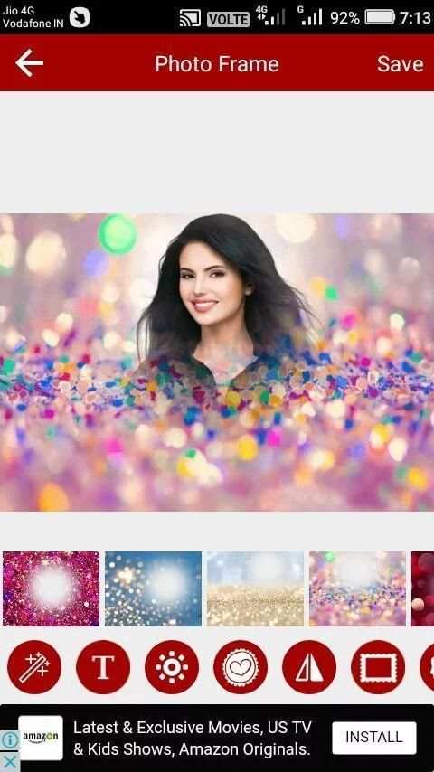 Glitter Photo Editor 9 تصوير الشاشة