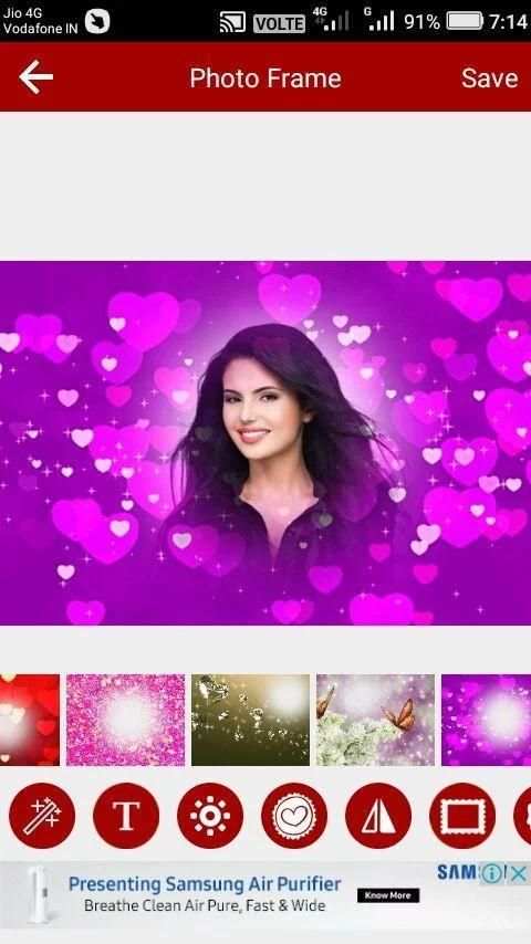 Glitter Photo Editor 4 تصوير الشاشة