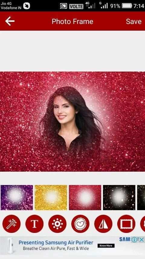 Glitter Photo Editor 1 تصوير الشاشة
