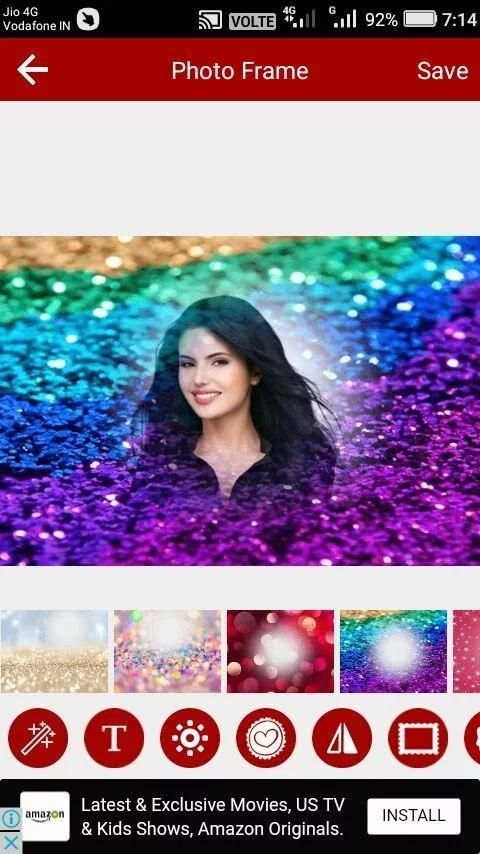 Glitter Photo Editor 7 تصوير الشاشة