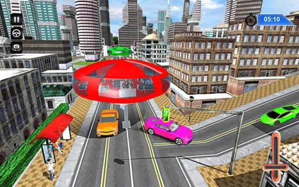 Gyroscopic Bus Futuristic Transport 3D screenshot 5