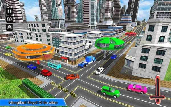 gyroscopic bis futuristik mengangkut 3d screenshot 1