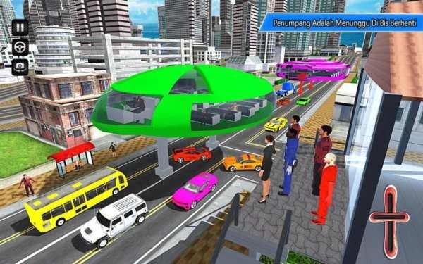 gyroscopic bis futuristik mengangkut 3d screenshot 2