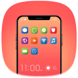 ikon Launcher iPhone X - iOS 11 Theme