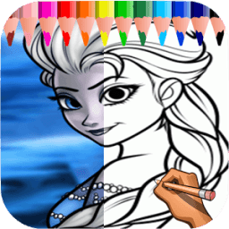 How to Draw Ellsa step by step иконка