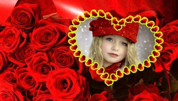 Rose Photo Frames 4 تصوير الشاشة