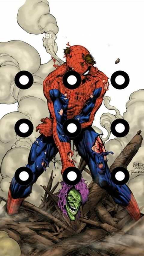 Spidey Homecoming Pattern Lock Screen скриншот 3