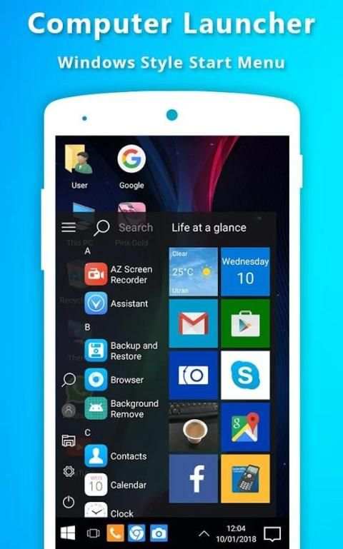 Computer Launcher for Win 10 screenshot 5