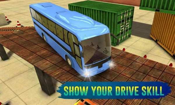 Bus Parking King 3D скриншот 1