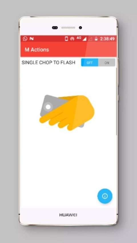 M Actions | FlashLight screenshot 2