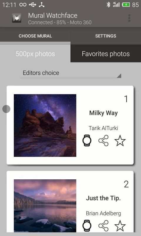 Mural Watchface screenshot 4