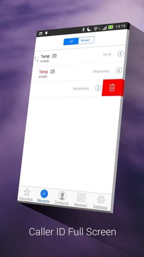 Caller ID Full Screen скриншот 2
