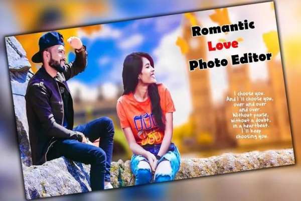 Romantic Love Photo Editor 4 تصوير الشاشة