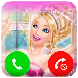 Fake Call Barbie Princess иконка