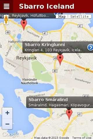 Sbarro Iceland screenshot 3