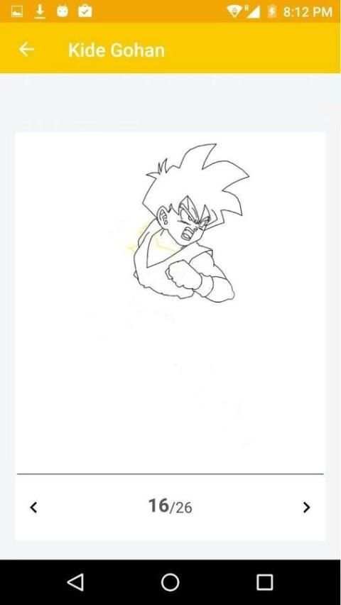 Drawing Dragon Ball 8 تصوير الشاشة