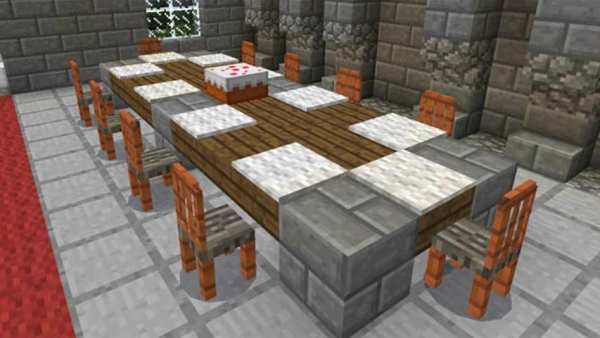 Chair Furniture Mod for MCPE screenshot 4