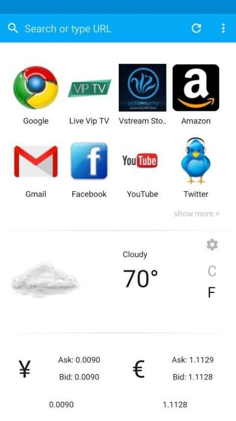 STREAMING HD LIVE TV / SOCIAL MEDIA BROWSER 4 تصوير الشاشة